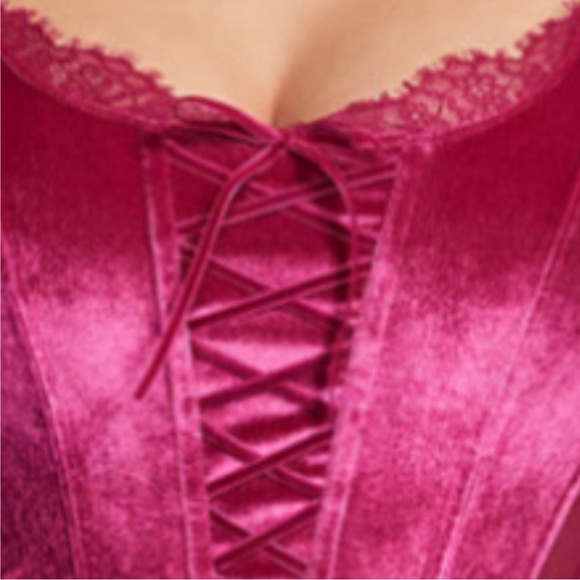 Victoria’s Secret DREAM ANGELS Unlined Lace-Up Corset Top - Picture 3 of 5